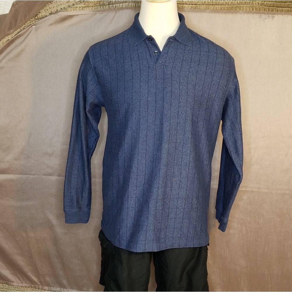 VAN HEUSEN Blue Pullover‎ Shirt